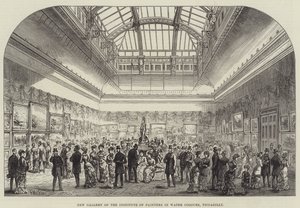 New Gallery of the Institute of Painters in Water Colours, Piccadilly by Frank Watkins